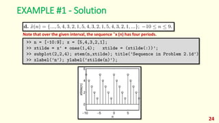 DSP_FOEHU - MATLAB 01 - Discrete Time Signals and Systems | PDF