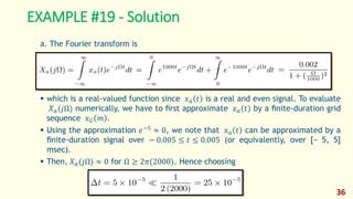 DSP_FOEHU - MATLAB 02 - The Discrete-time Fourier Analysis | PDF