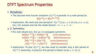 DSP_FOEHU - MATLAB 02 - The Discrete-time Fourier Analysis | PDF