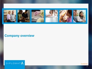 Confidential
7
Company overview
 
