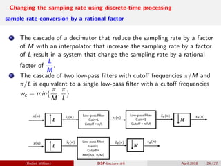 Digital Signal Processing[ECEG-3171]-Ch1_L06 | PDF