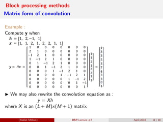 Digital Signal Processing[ECEG-3171]-Ch1_L07 | PDF