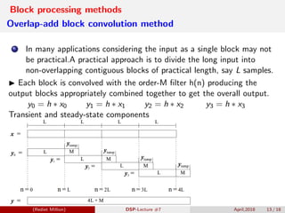 Digital Signal Processing[ECEG-3171]-Ch1_L07 | PDF
