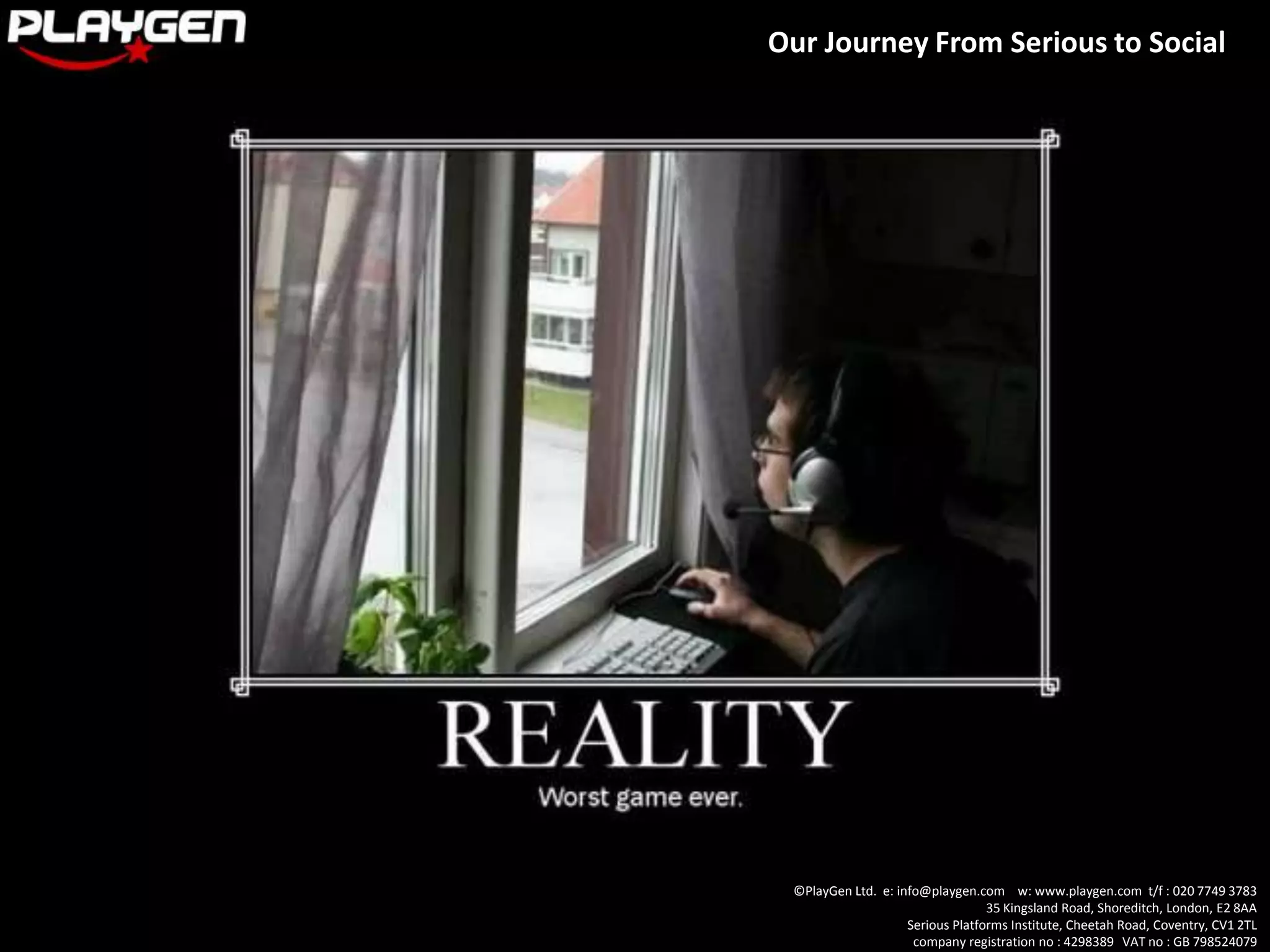 But hey don’t shoot the designers, we still keep fun in mind!