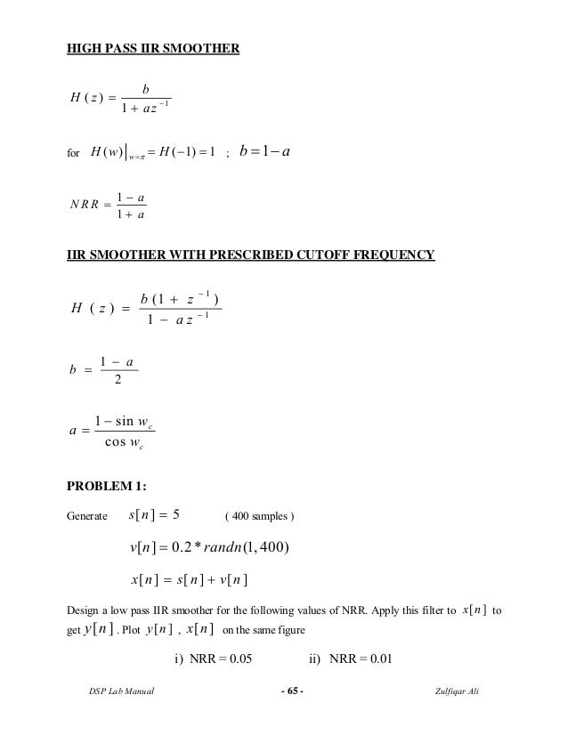 Dsp Manual Completed2