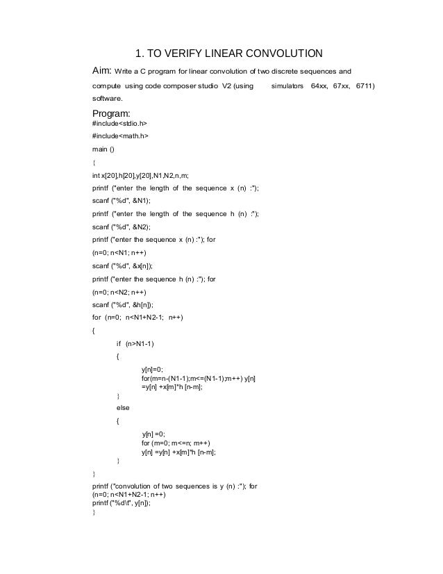 C Program For Convolutional Code