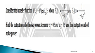 DSP Module -5 Multirate Signal Processing and its applications | PDF