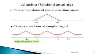 DSP Module -5 Multirate Signal Processing and its applications | PDF