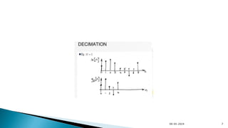 DSP Module -5 Multirate Signal Processing and its applications | PDF