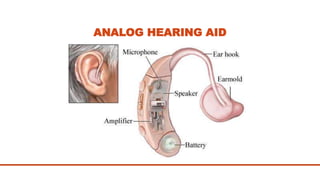 ANALOG HEARING AID
 