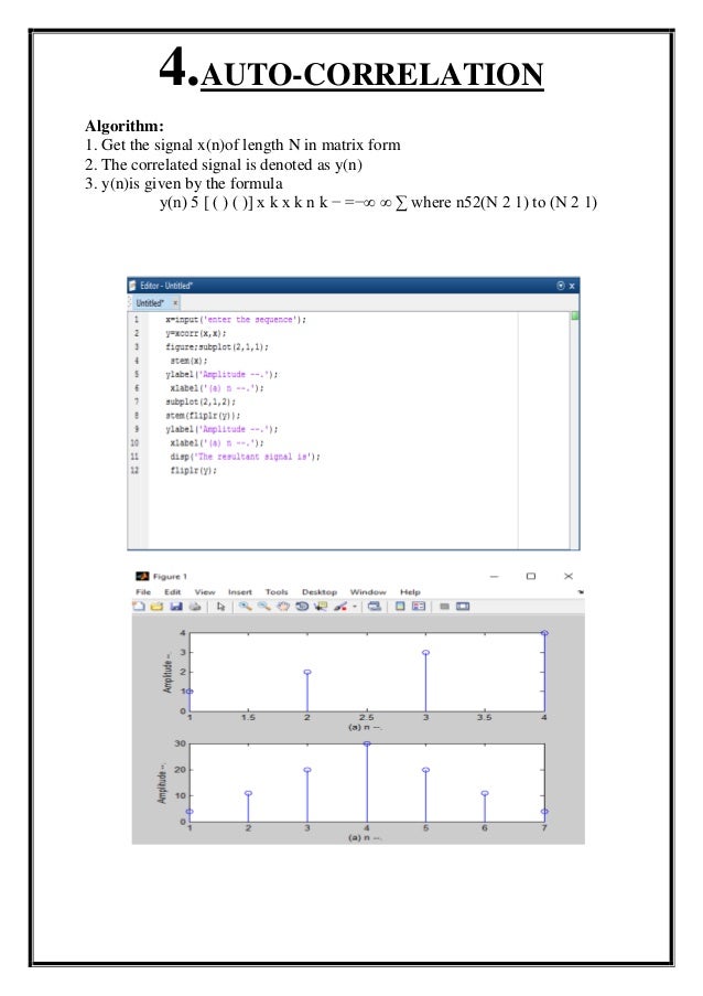 DIGITAL SIGNAL PROCESSING BASED ON MATLAB