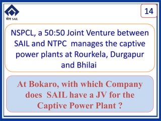 Ntpc Rourkela SAIL SWARNA JAYANTI QUIZ 2023_DSP Prelims | PPTX