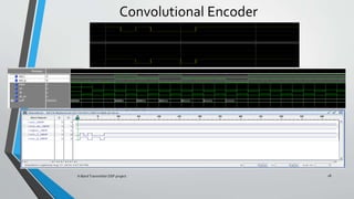 X-Band Transmitter Baseband DSP Module | PPTX