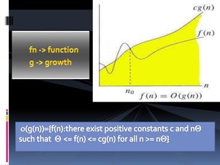 asymptotic notation | PPTX