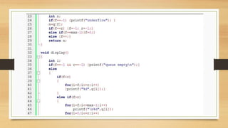 Circular Queue data structure | PPTX