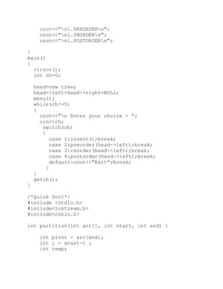 Data Structure lab on a practical in computer science | DOCX