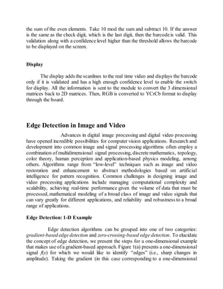 Real time signal processing | DOCX