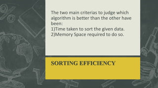 Data structure presentation sorting | PPT