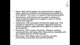 Signal Processing Engineer Entry Level Fundamentals and Applications of Signal Processing in Engineering | PPTX