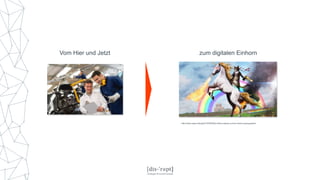 Vom Hier und Jetzt zum digitalen Einhorn
http://www.naiss.io/blog/2015/05/09/the-billion-startup-unicorn-trend-is-going-global
 