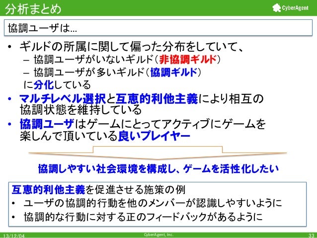 進化ゲーム理論の考え方でソーシャルゲームの "ソーシャル" を分析する進化ゲーム理論の考え方でソーシャルゲームの "ソーシャル" を分析する