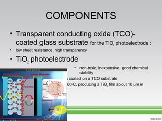 Transparent Tio2 Dye-Sensitized Solar Cells | PPT