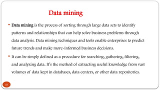 Comprehensive Introduction to Data Warehousing and Data Mining Concepts ...