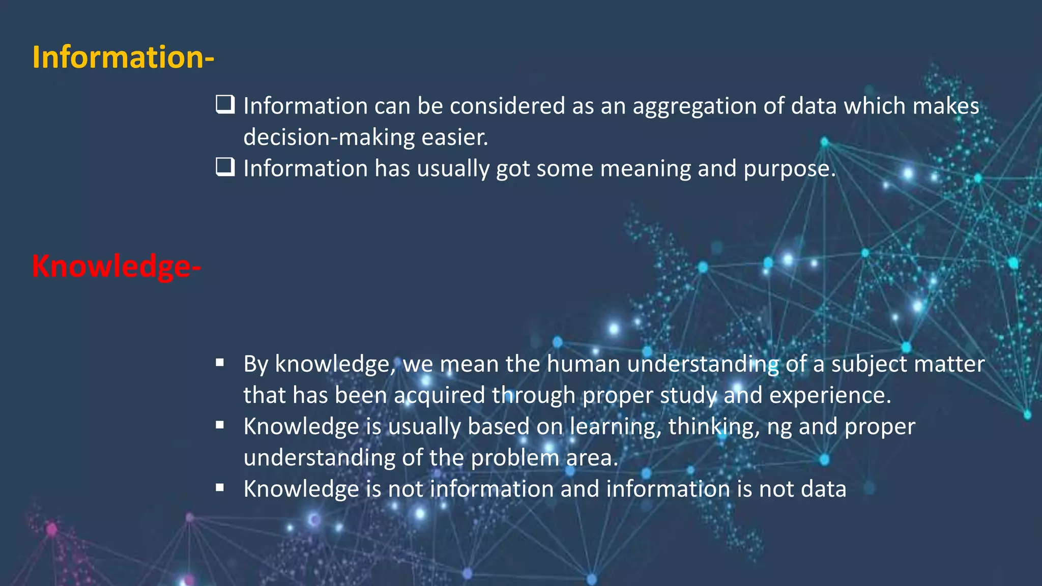 DSS (“DATA, INFORMATION & KNOWLEDGE”).pptx