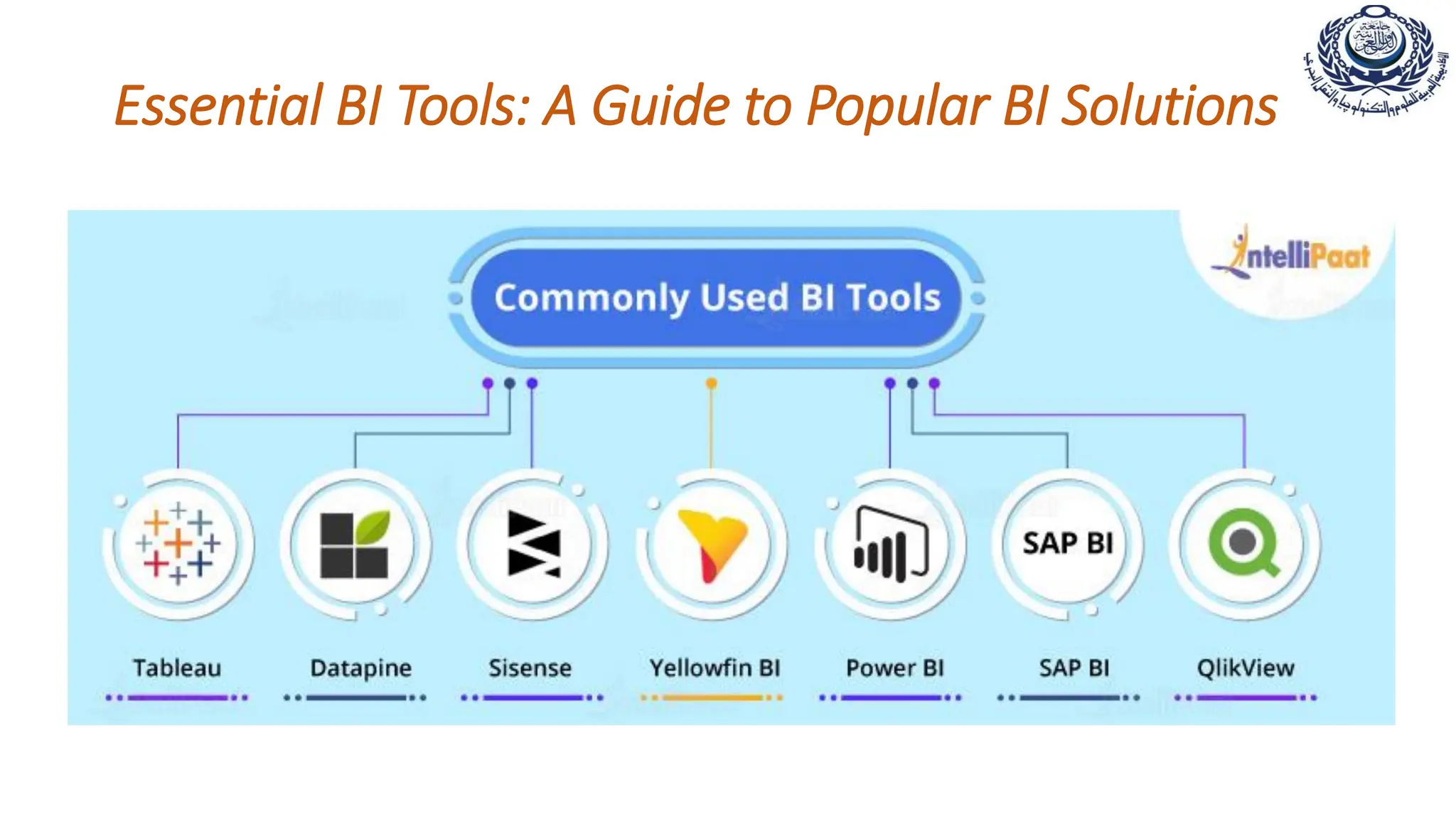 Essential BI Tools: A Guide to Popular BI Solutions
 