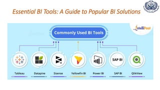 Essential BI Tools: A Guide to Popular BI Solutions
 