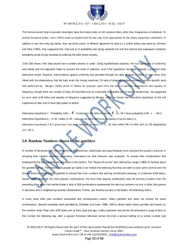 Dissertation Statistical Analysis - Quantitative Analysis Help - Research Prospect