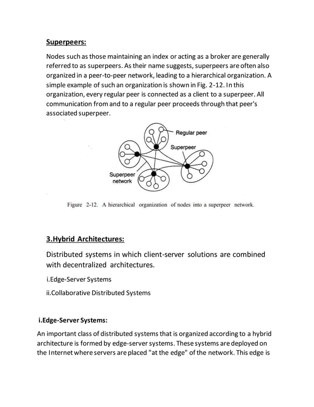 Distributed system Tanenbaum chapter 1,2,3,4 notes | DOCX