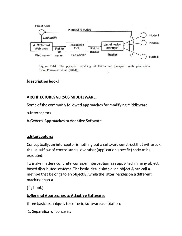 Distributed system Tanenbaum chapter 1,2,3,4 notes