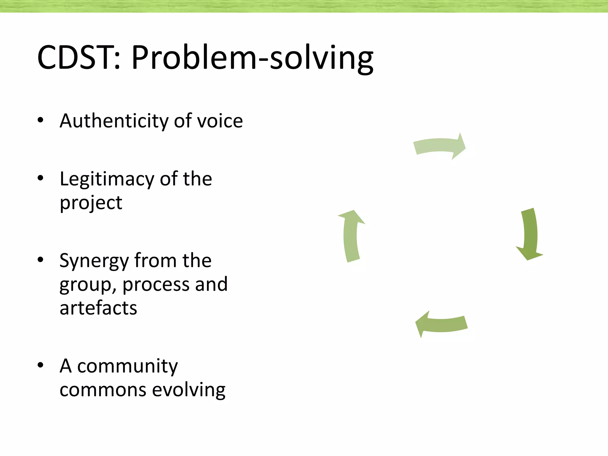 Digital Storytelling as a Community Informatics Approach | PPT