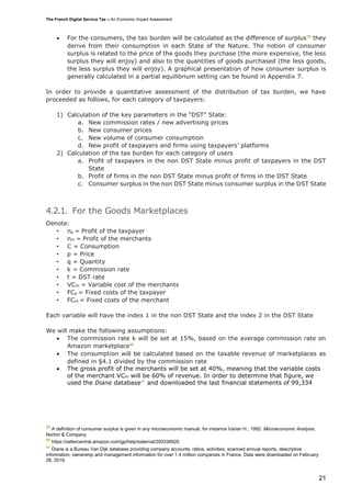 The French Digital Services Tax: An Economic Impact Assessment | PDF