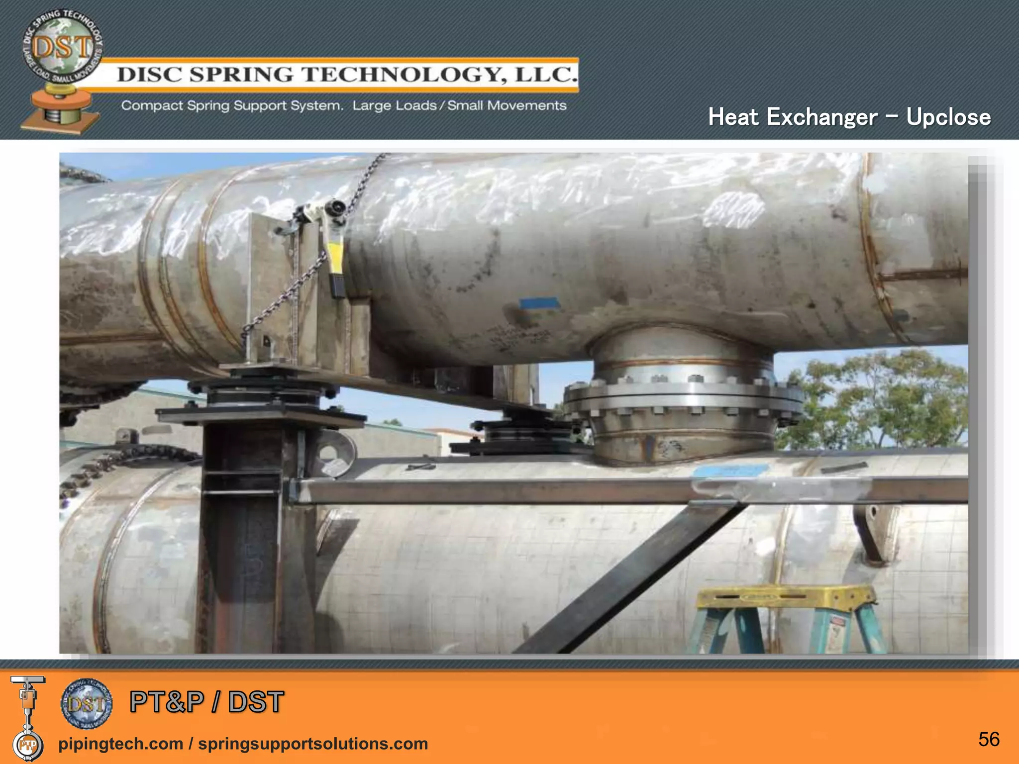 pipingtech.com / springsupportsolutions.com 56
Heat Exchanger - Upclose
 