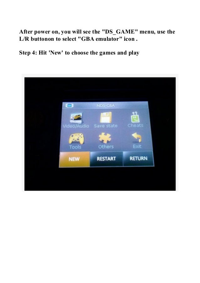 How to play games from sd card on dsi