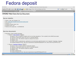 Fedora deposit 