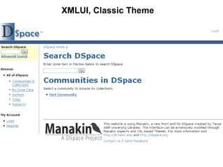 XMLUI, Classic Theme
 