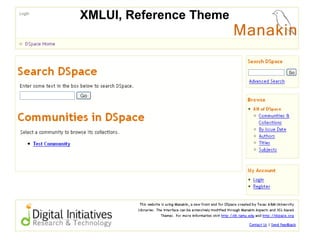 XMLUI, Reference Theme
 