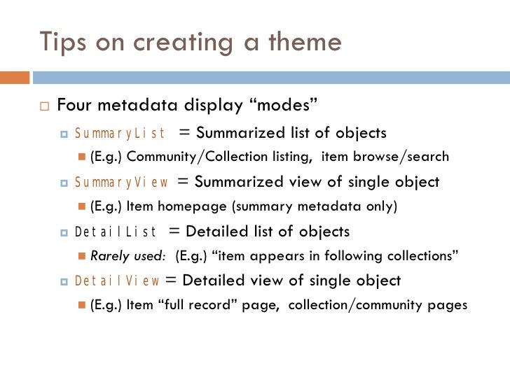 dspace creating template making dspace xmlui your own dspace creating template making dspace xmlui your own