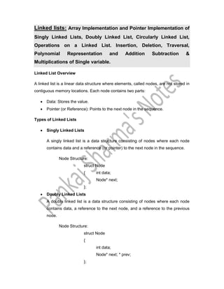 MCA_Data Structure_Notes_of_UNIT_I & II.pdf