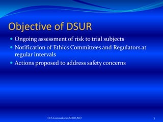 DSUR | PPTX