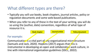 DSWBL Week 1: Using evidence in writing | PPTX