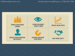 DSWBrandItServices.com dswbranditservices@shaw.ca | (780) 902 7989
 