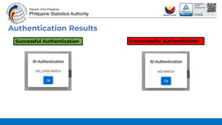 [DSWD] Orientation on the implementation of Basic Online Authentication ...