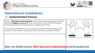 [DSWD] Orientation on the implementation of Basic Online Authentication ...