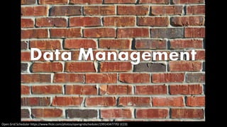 Breaking the Data Management Barrier