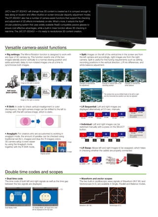 JVC DT-3D24G1 Monitor Brochure | PDF