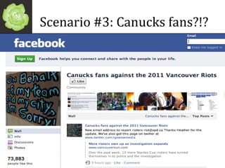 Scenario #3: Canucks fans?!? TR 